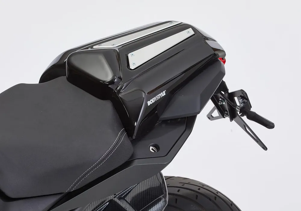 BODYSTYLE Sportsline Sitzkeil ABS Kunststoff rot/weiß/schwarz für HONDA CBR650R Geprüft
