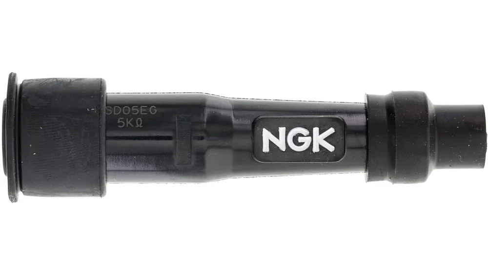NGK Zündkerzenstecker SD 05 EG ( 10er + 12er ) gerade schwarz Sonderangebot