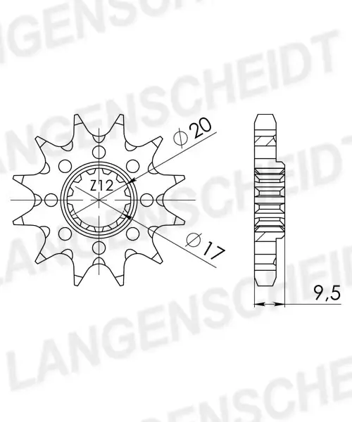 Sonderaktion Supersprox Ritzel 428 13Z