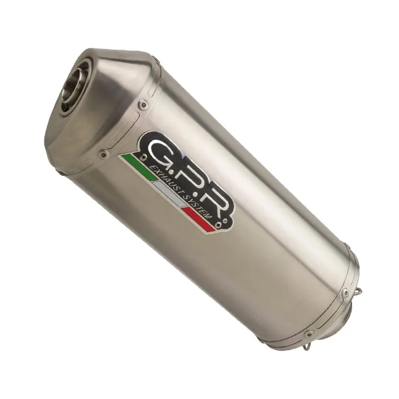 Abverkauf GPR Endschalldämpfer Honda Crosstourer 1200 2017/20 e4 EC-Approv. slip-on exhaust Satinox