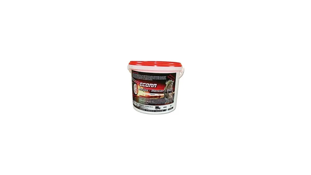 Rabatt Ecora Reifenmontierwax 5 kg Eimer weiß
