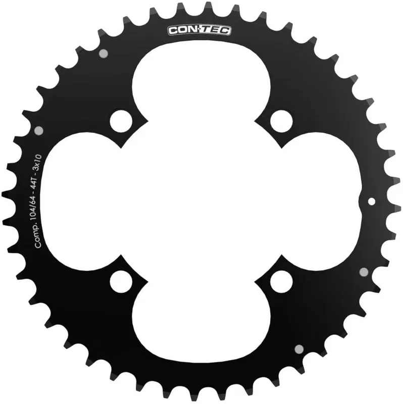 Günstig CONTEC Kettenblatt C.Drive 44 Zähne schwarz