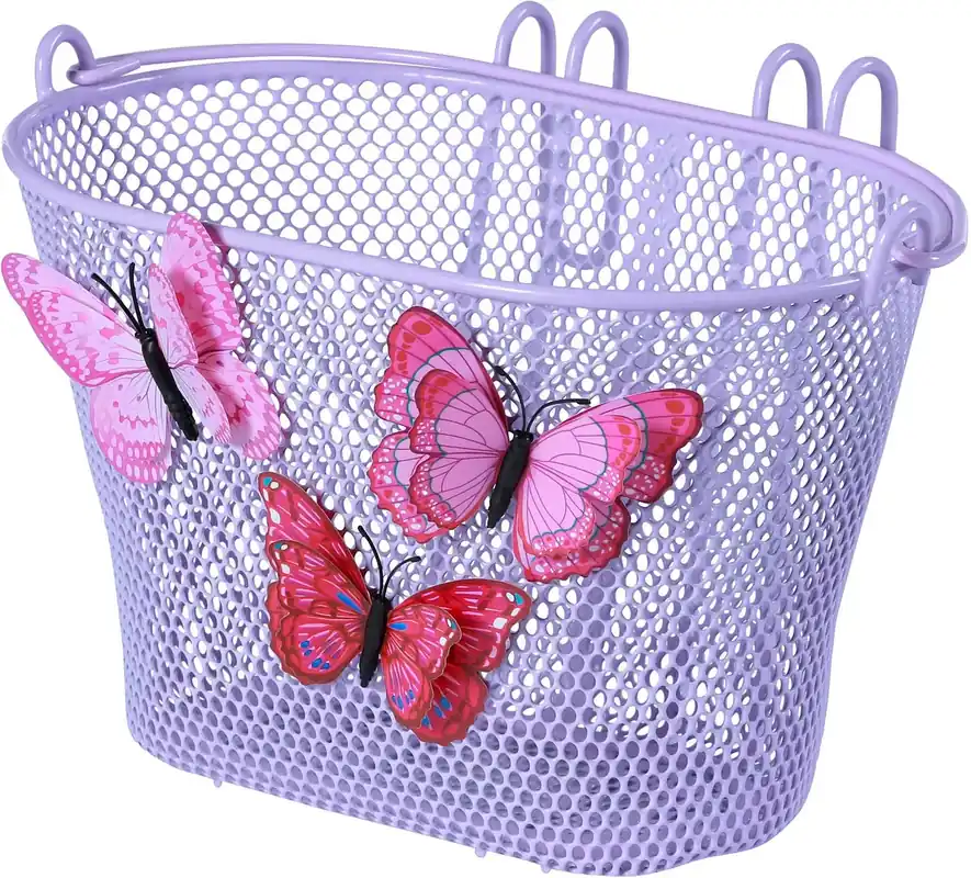 Basil Jasmin Butterfly Kinderkorb vorne violett Knallerangebot