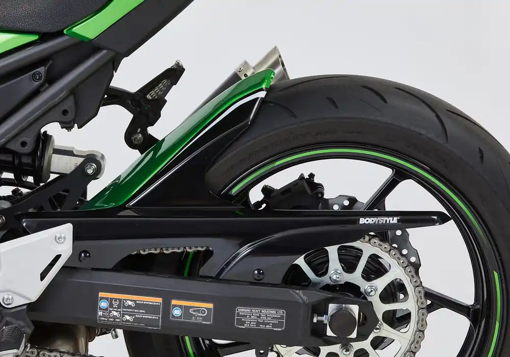 BODYSTYLE Sportsline Hinterradabdeckung ABS Kunststoff grün für KAWASAKI Z900, Z900 (70 kW) Top-Preis
