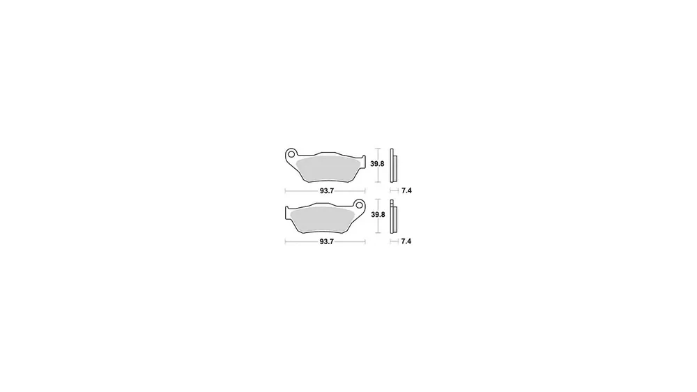 Neue Kollektion TRW Bremsbelag MCB 786 mit Zulassung