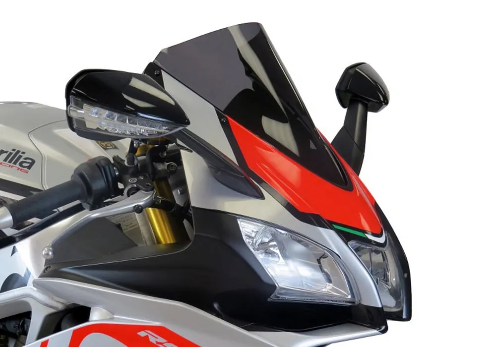 Letzte Chance BODYSTYLE Racing Cockpitscheibe Perspex® Acrylic 3mm für APRILIA RSV4 / Factory