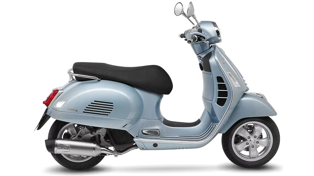 LeoVince SLIP-ON Edelstahl SBK LV ONE EVOfür PIAGGIO VESPA GTS/SUPER 125 mit Katalysator Zertifiziert