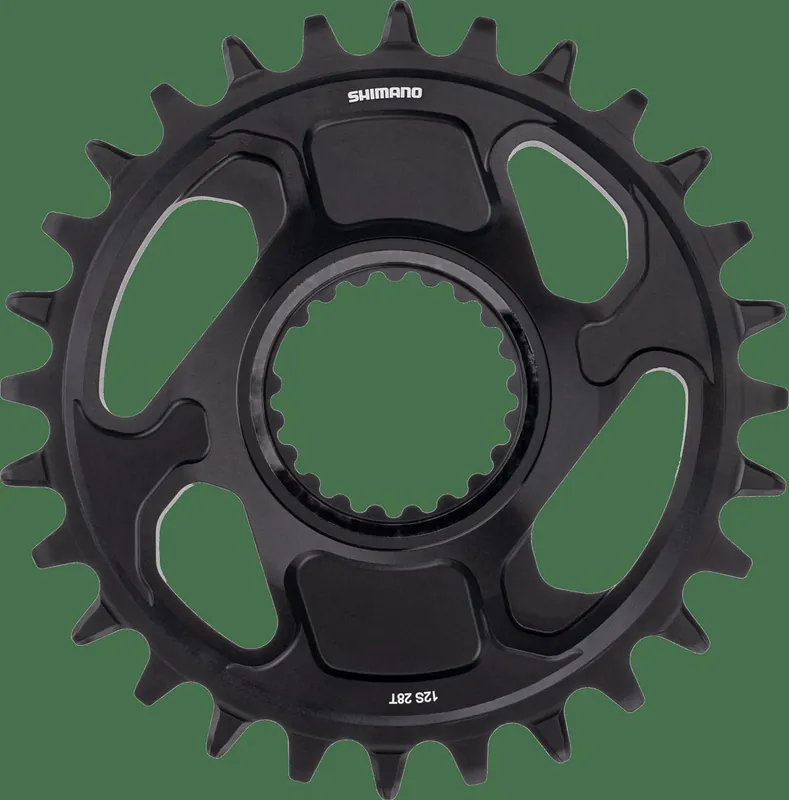 Markenprodukt Shimano Kettenblatt Deore XT SM-CRM86 28 Zähne schwarz