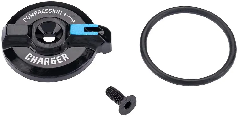 RockShox Druckstufenverstellknopf Kunststoff schwarz Rabatt