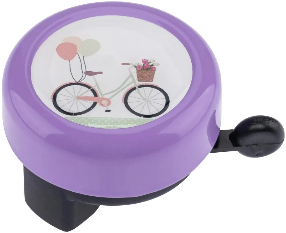 Reich Klingel City-Biking violett,weiß Finale Aktion