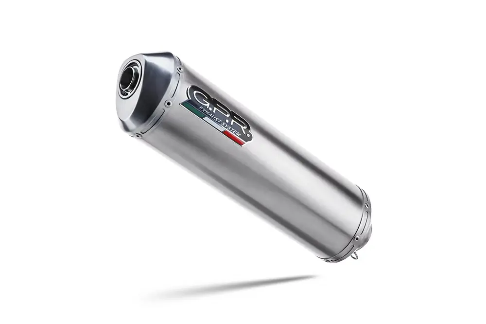 Markenprodukt GPR Endschalldämpfer Kawasaki KLX 400 R 2003/2004 SATINOX SP
