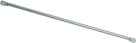 Pletscher Gepäckträgerstrebe 363 mm silber Neu