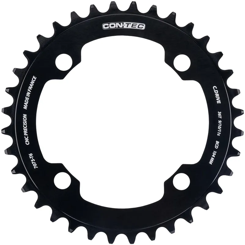 CONTEC Kettenblatt C.Drive B 36 Zähne schwarz Garantierte Lieferung