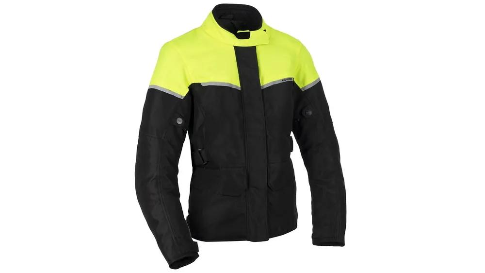 Beliebt Oxford Spartan Long WP WS Jacket Black/NeonGelb, Gr. XXL Damen