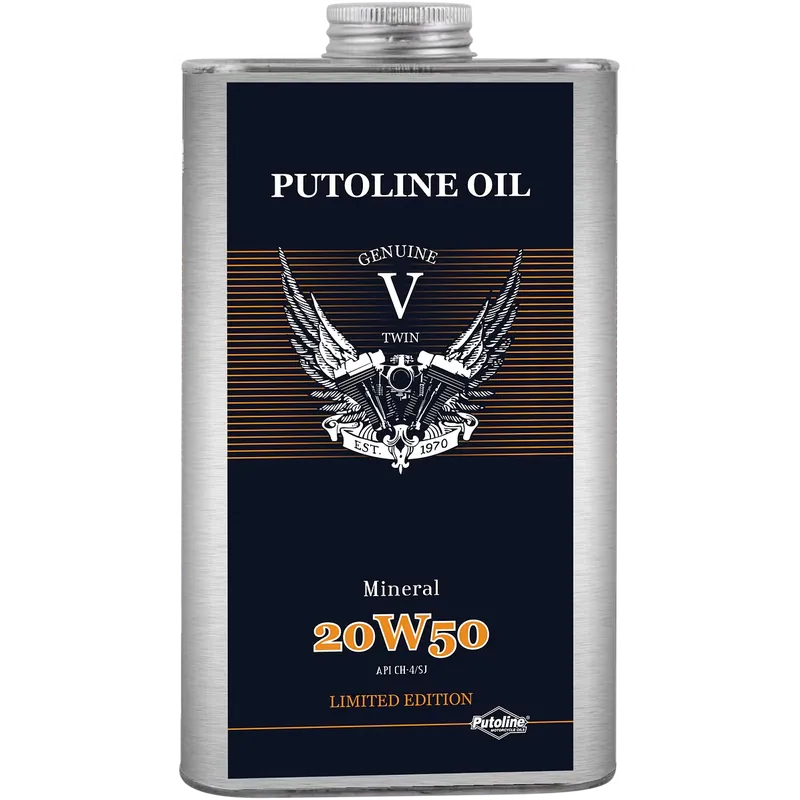 Kracherpreis Putoline Motoröl V-Twin Mineral 20W-50- 1L