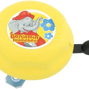 Knallerangebot Bike Fashion Kinderklingel Benjamin Blümchen gelb