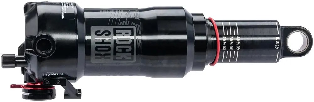 RockShox Federbein Deluxe Nude RL3 165 mm schwarz Zertifiziert