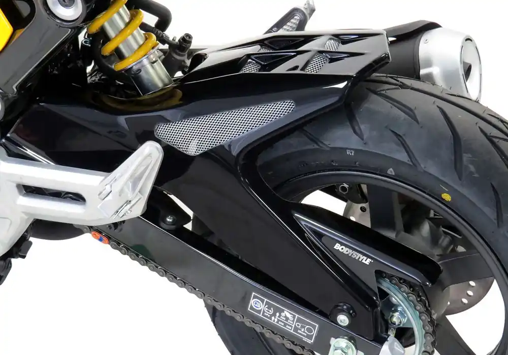BODYSTYLE Raceline Hinterradabdeckung ABS Kunststoff Carbon Look für HONDA MSX125 Highlight