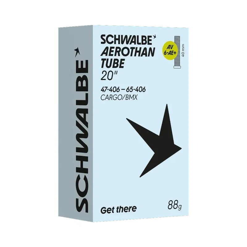 Markenware Schwalbe Schlauch Nr. 6 Aerothan 20 Zoll Schraderventil (AV) 40 mm