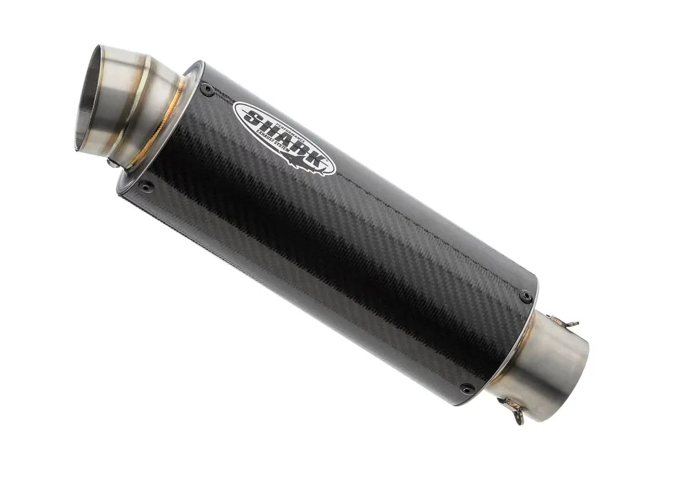 Shark Performance SLIP-ON Carbon SRC 4 für SUZUKI GSX 1400 Solange Der Vorrat Reicht
