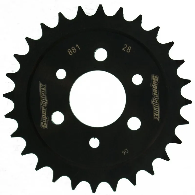 Supersprox Stahl-Kettenrad 428 28Z (Schwarz) Sichere Zahlung