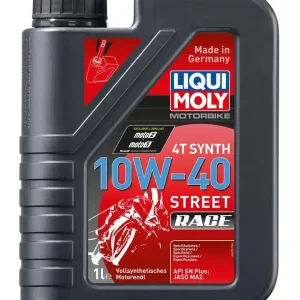 Geprüft Liqui Moly 4T Synth 10W-40 Street Race 1 L