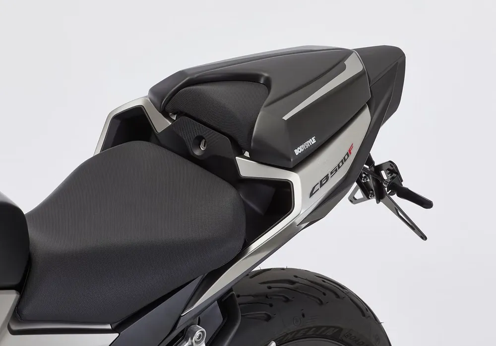 BODYSTYLE Sportsline Sitzkeil ABS Kunststoff schwarz-matt für HONDA CB500 Hornet, CB500F, CBR500R Begrenztes Angebot