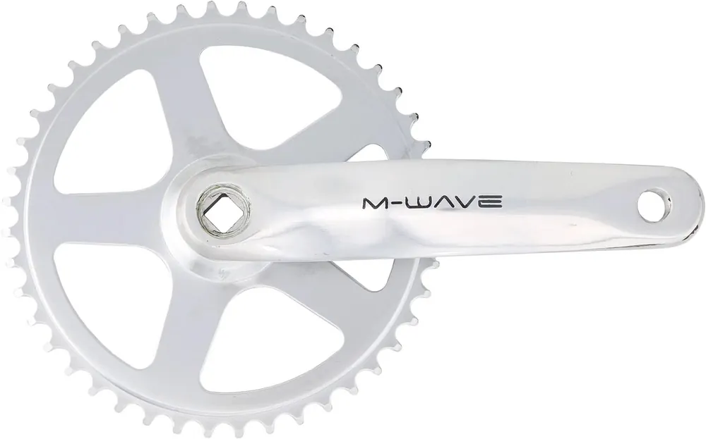 Wochenendangebot M-Wave Kettenradgarnitur MIGHTY silber