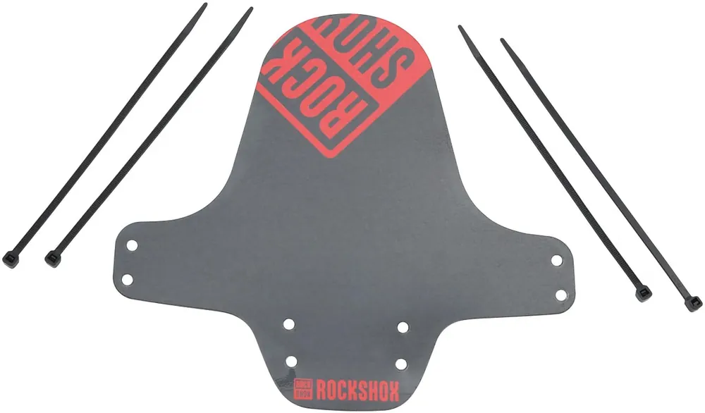Solange Der Vorrat Reicht RockShox Steckschutzblech Fender schwarz/rot
