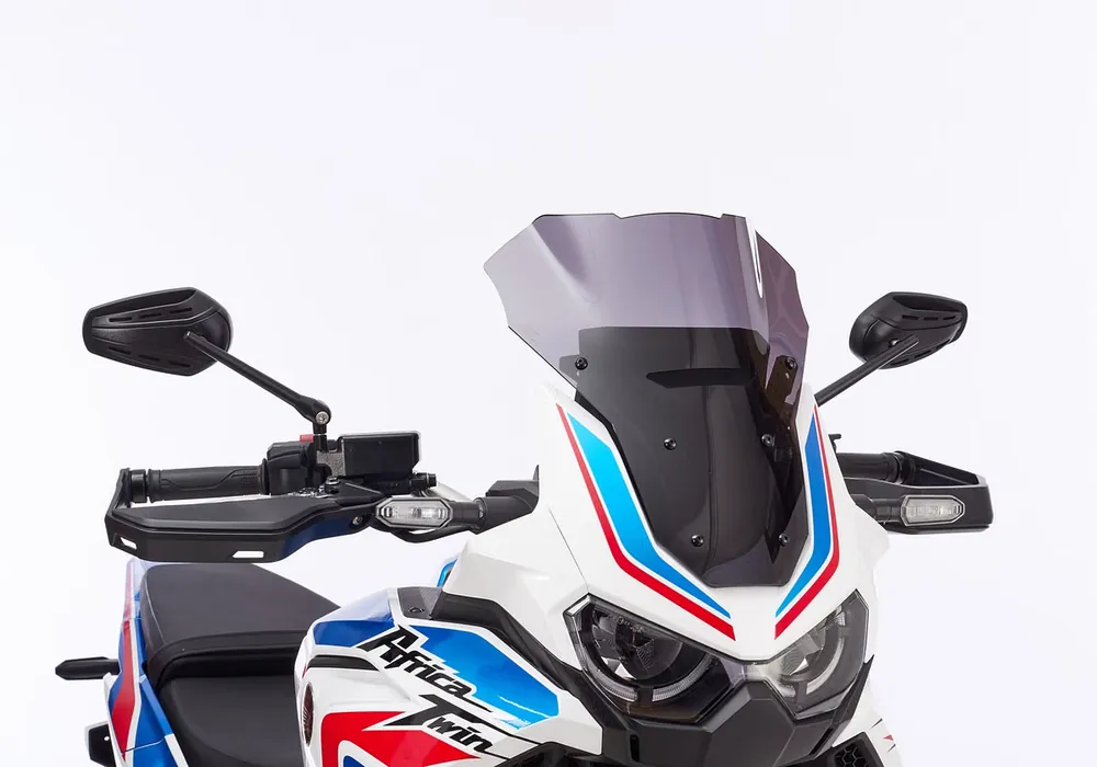 Neuheit ERMAX Windschutzscheibe Sport Acrylic durchsichtig Schwarz getönt für HONDA CRF1100L Africa Twin