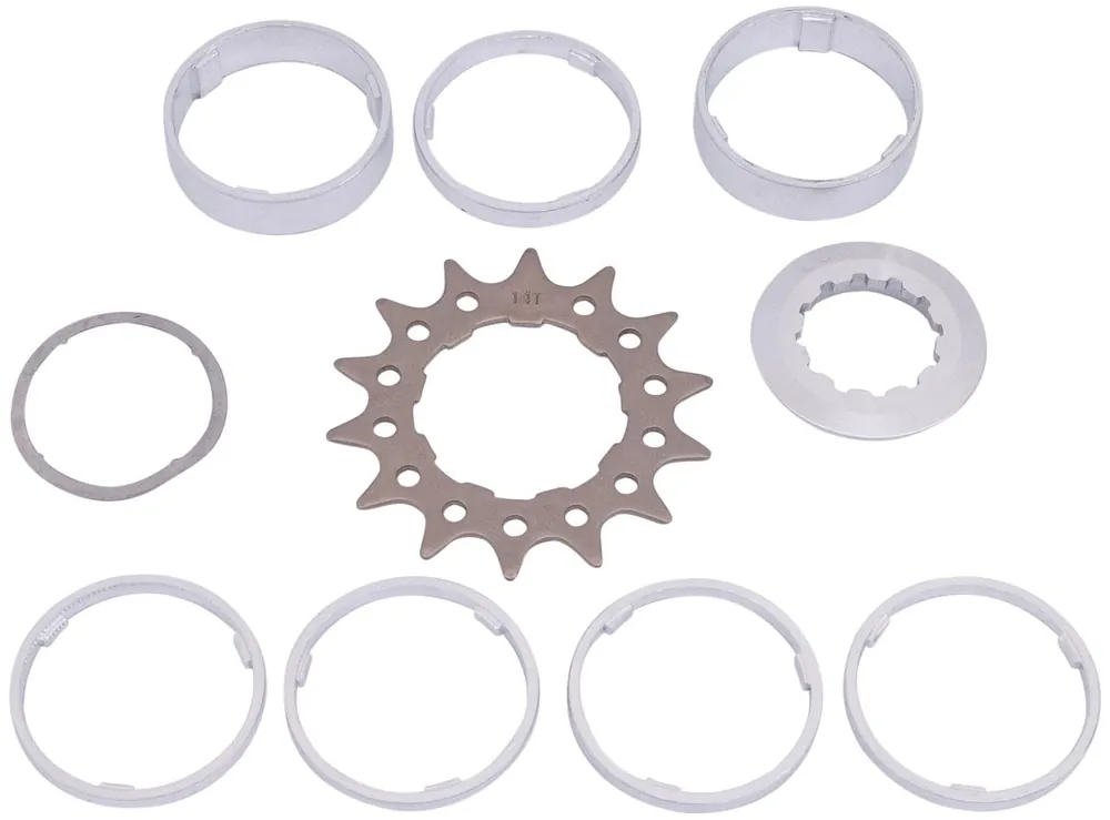 Point Steck-Zahnkranz-Set 14 Zähne silber Neue Kollektion