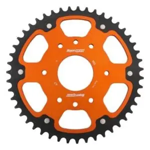 Supersprox Stealth-Kettenrad 520 47Z (Orange) Neu Im Sortiment