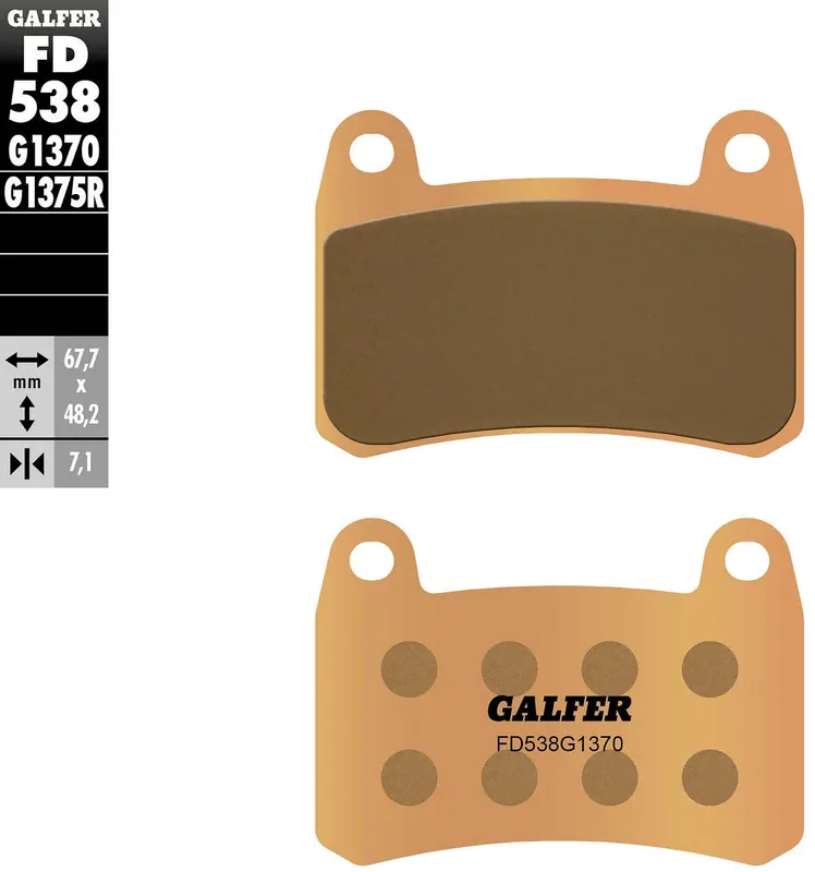 Galfer Bremsbelag FD538 Günstig