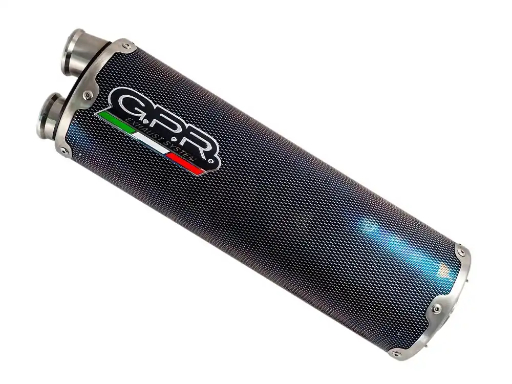 Wochenendangebot GPR Endschalldämpfer Kawasaki Versys 1000 i.e. 2019/21 e4 EC-Approv. slip-on exhaust Dual Poppy