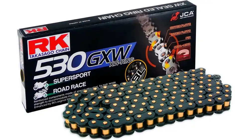 Knallerangebot RK Kette BL530GXW Black Scale 114 Glieder