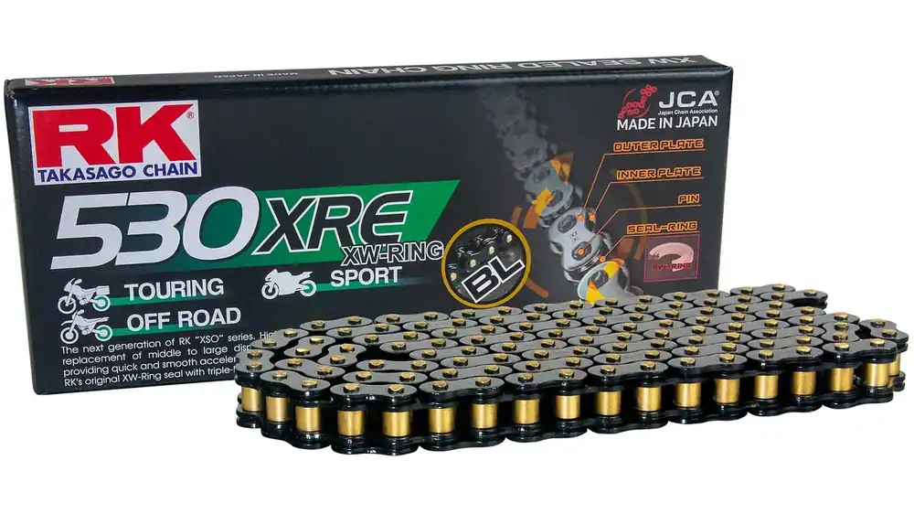 RK Kette BL530XRE Black Scale 118 Glieder Ausverkauf
