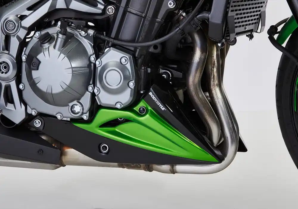 Knallerangebot BODYSTYLE Sportsline Bugspoiler ABS Kunststoff grau für KAWASAKI Z900