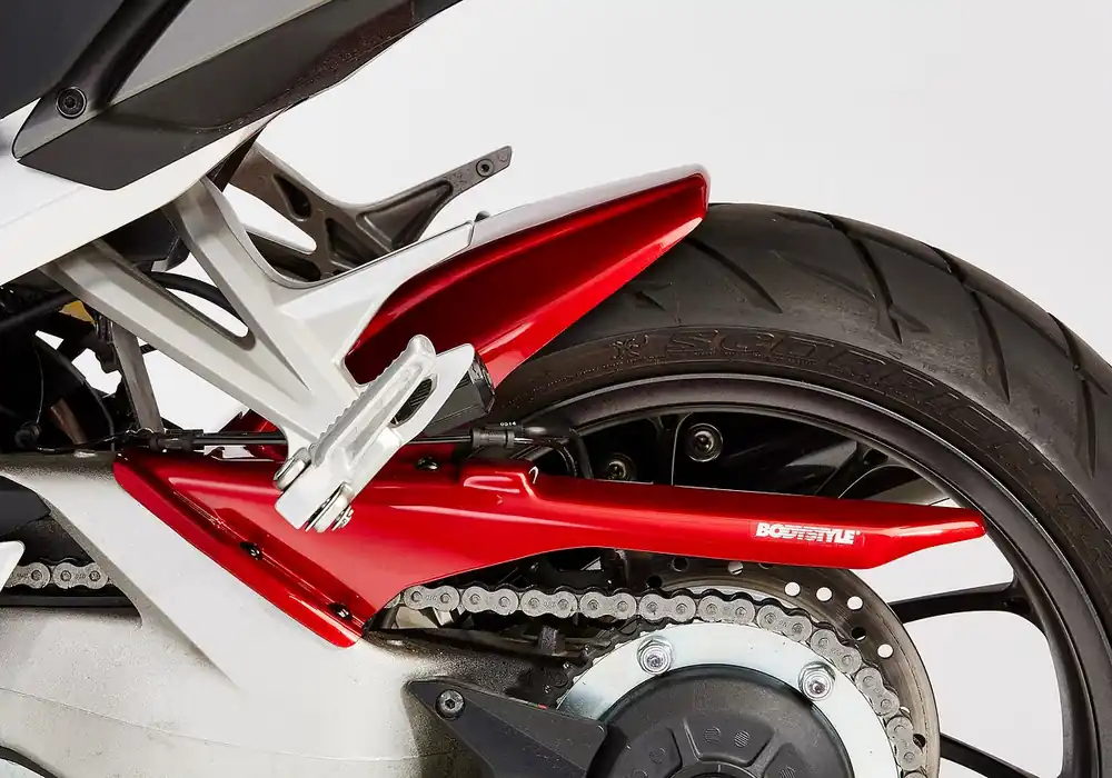 Sale BODYSTYLE Sportsline Hinterradabdeckung ABS Kunststoff silber für HONDA VFR800F