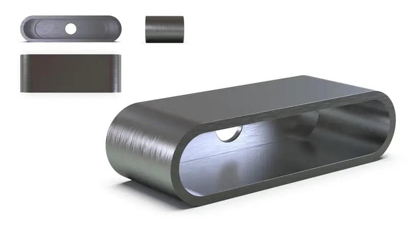 HIGHSIDER pro Einschweißgehäuse CNC (1Stck) Neue Ware