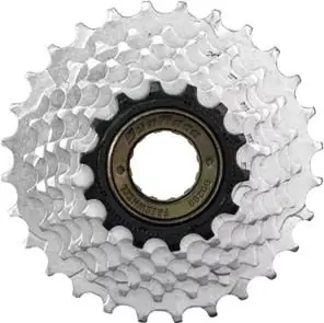Letzte Chance Sunrace Schraubzahnkranz MFM2A6DS 6-fach silber