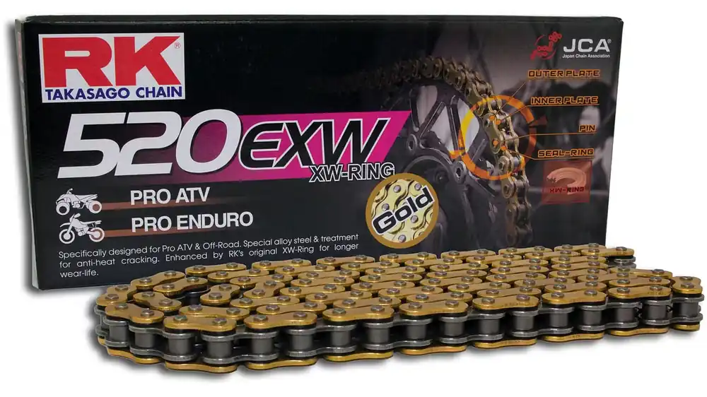 RK Kette GB520EXW - ATV 90 Glieder Zertifiziert