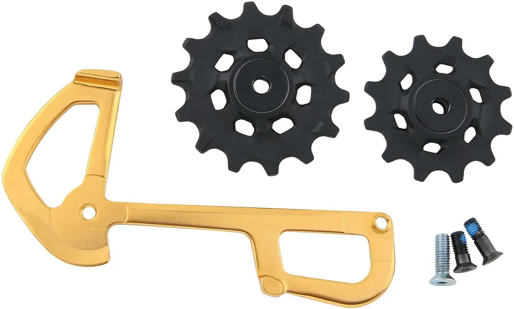 SRAM Käfigblech für XX1 Eagle, innen, mit Spann- und Leitrollen, gold Direkt Vom Hersteller