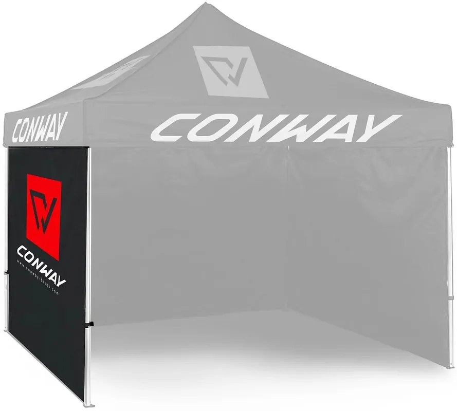 Neuheit Conway Zelt-Seitenwand 300 x 210 cm schwarz