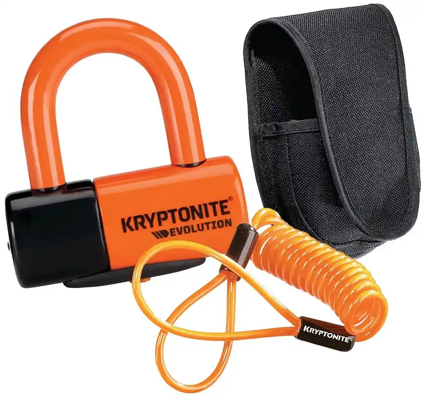 KRYPTONITE Bremsscheibenschloss Evolution Disc Lock orange Preis Gesenkt