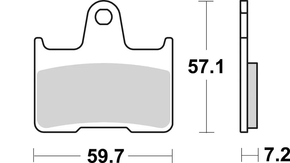 Nur Für Kurze Zeit SBS Bremsbelag 984RQ Road Racing Carbon Tech