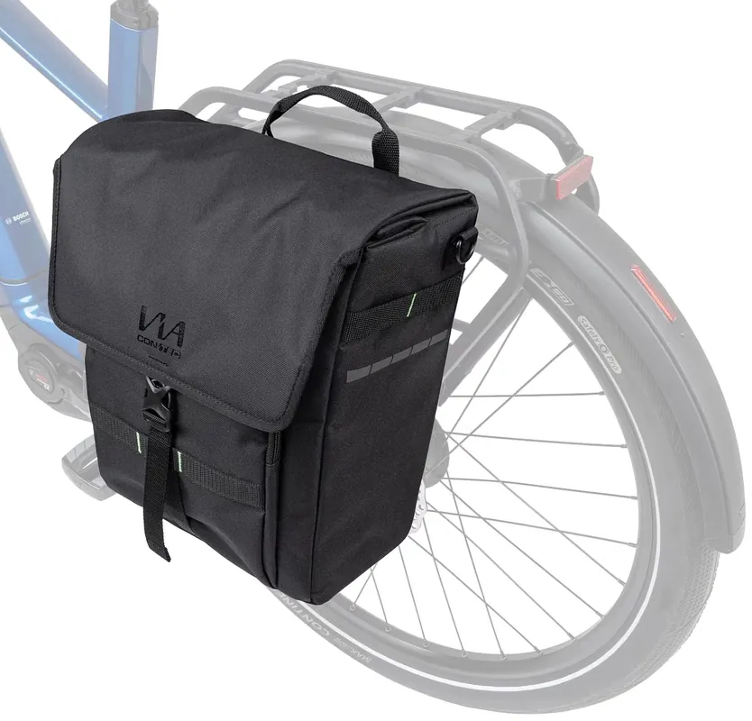 CONTEC Einzeltasche Via Daily schwarz Begrenztes Angebot