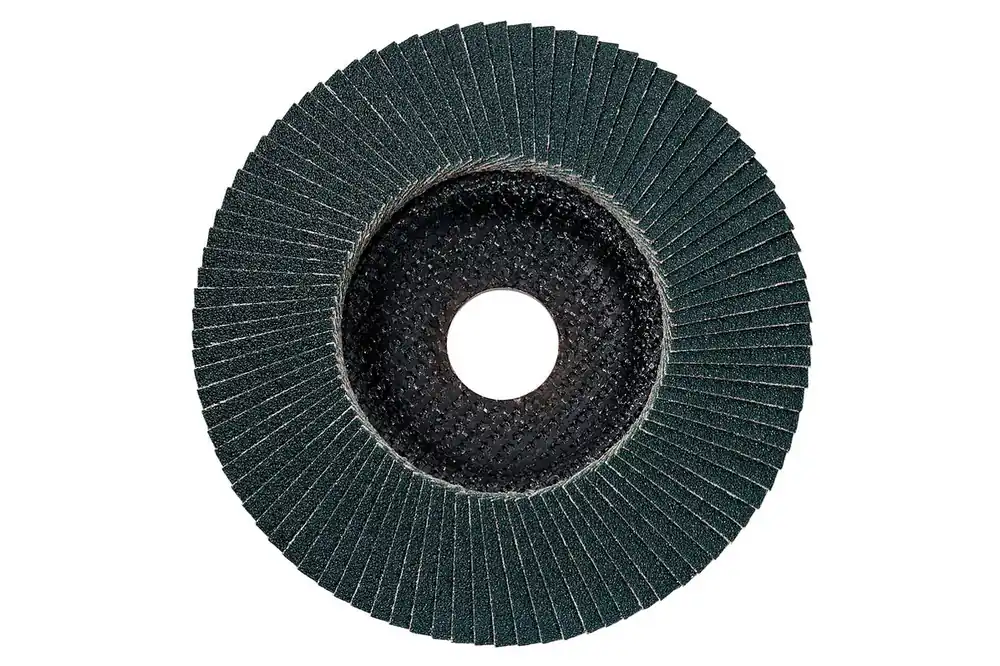 Preisknaller Metabo Lamellenschleifteller 178 mm P 40ZirkonkorundStahlEdelstahlgewölbte Ausführung