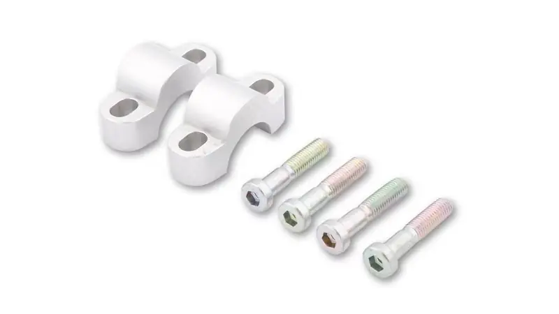 HIGHSIDER pro Lenkererhöhung Silber 15 mm, Für Ø28,6mm Lenker Aktuell