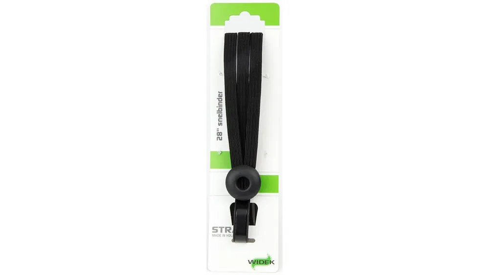Neu Widek Spanngurt EYE Strap 54 cm schwarz Bänder 3 x 12 mm breit mit Sicherheitshaken