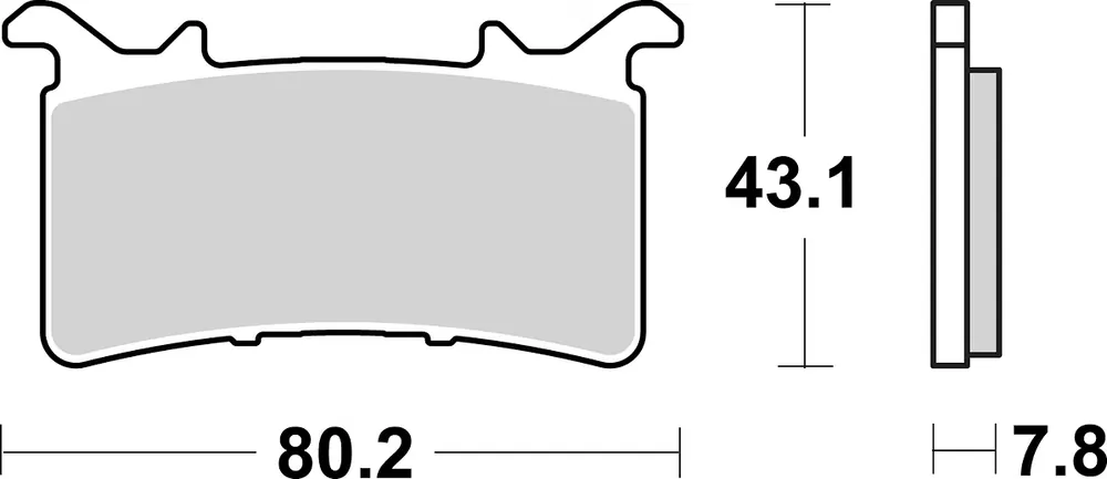 Angebot SBS Bremsbelag 985SP Street Upgrade Evo Sinter